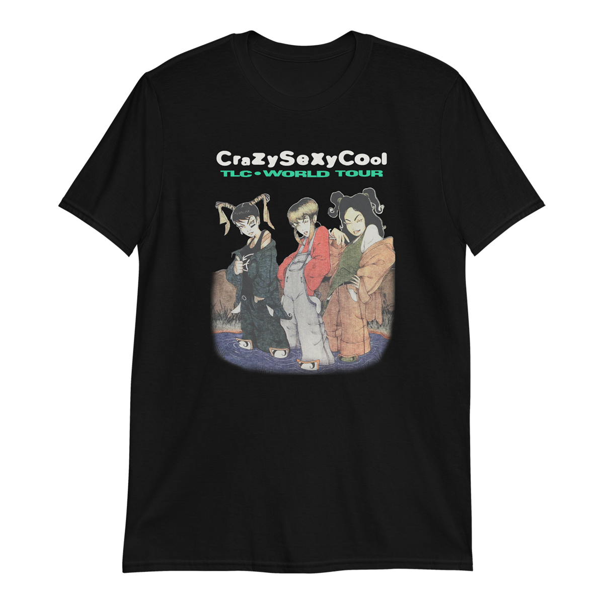 CrazySexyCool Anime Black Tee – TLC CrazySexyCool Anime Black Tee – TLC