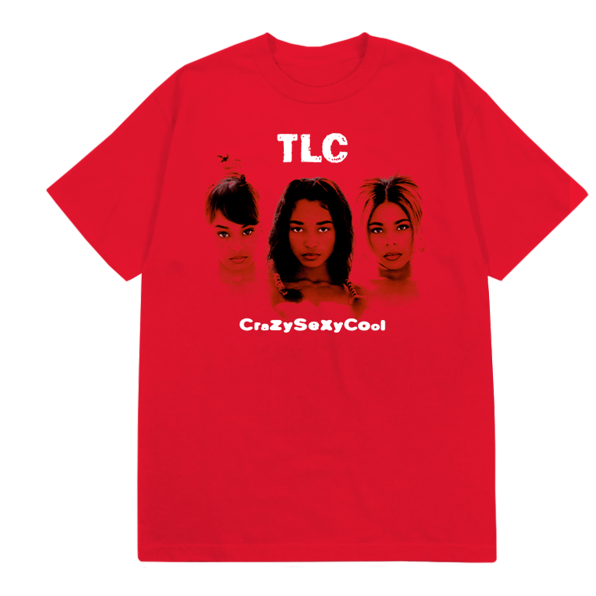 2024 TLC ライブグッズ Tシャツ 赤 crazy sexy coolLから全て即完で ...